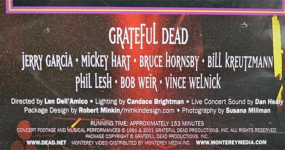 Grateful Dead View from the Vault II NEW VHS,1991 Concert,Jerry Garcia,Bob Weir - Image 3 of 4