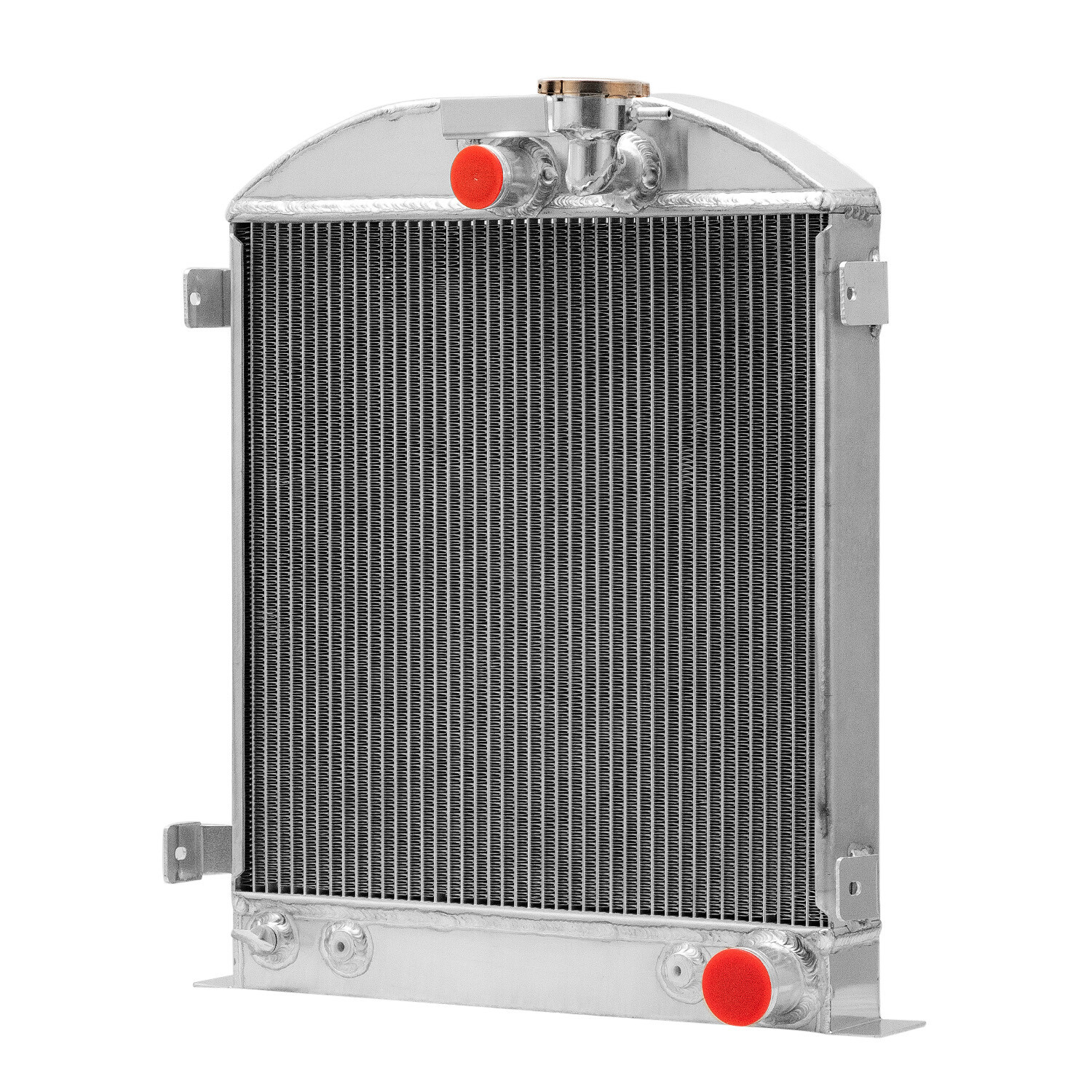 4 Row Radiator For 1932 FORD MODEL HI-BOY HOT ROD CHEVY V8 ENGINE US