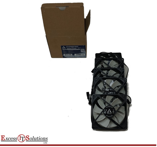 Arctic Cooling F9 PWM PST Value Pack 92mm PWM Fans with Cable Splitter 5 Piece