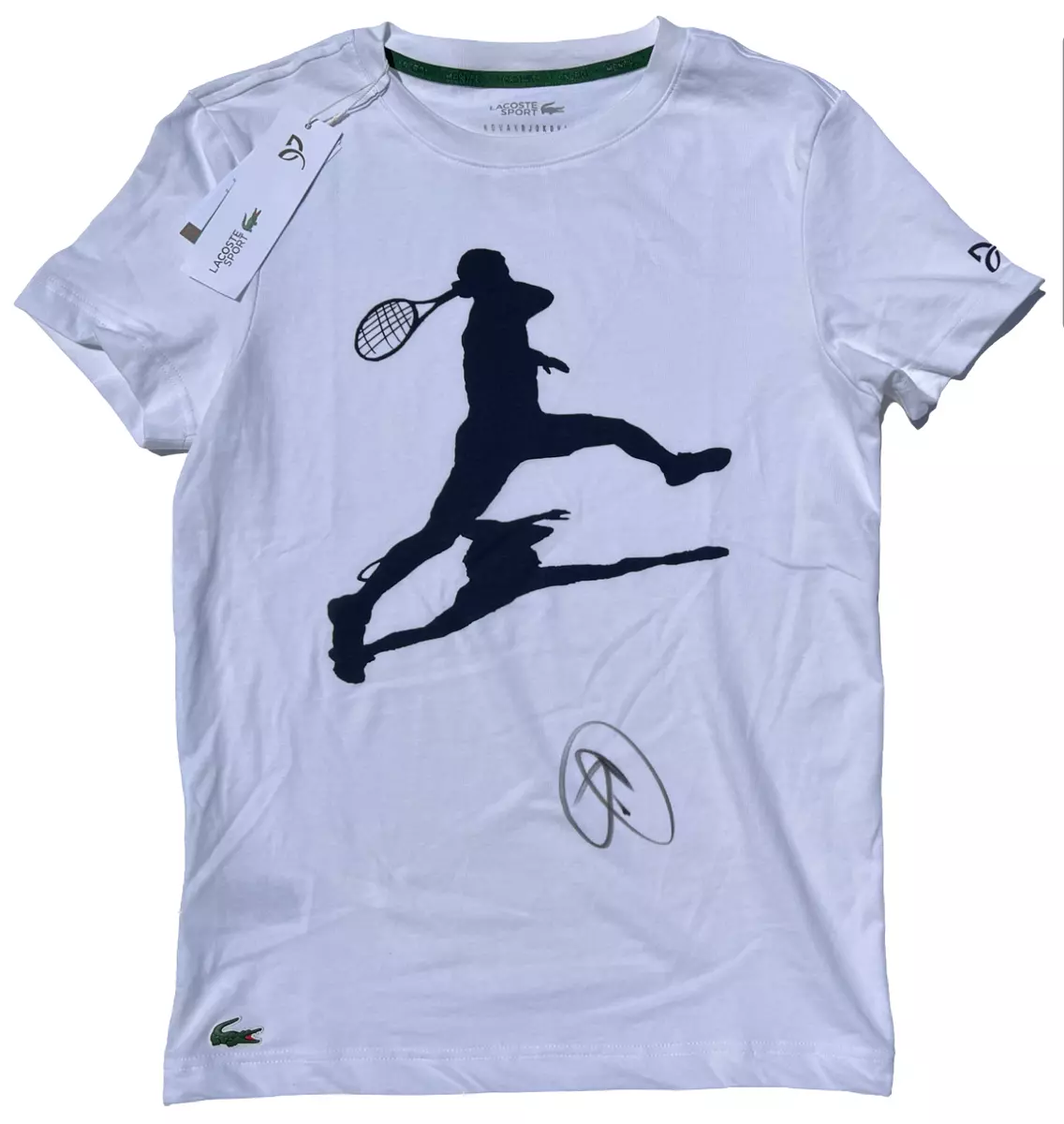 DJOKOVIC SIGNED LACOSTE SHIRT US FRENCH OPEN WIMBLEDON JSA | eBay