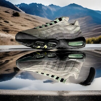 NIKE AIR MAX 95' “FRESH MINT” GRANITE/MINT/WHITE MENS SIZE NIKE AIR MAX 95' “FRESH MINT” GRANITE/MINT/WHITE MENS SIZE