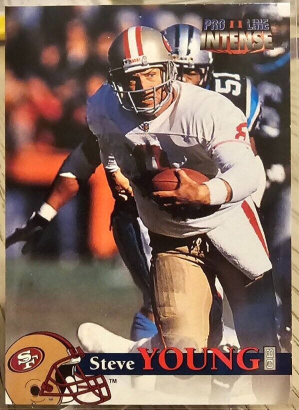 1996 Pro Line Intense Steve Young #71 San Francisco 49ers