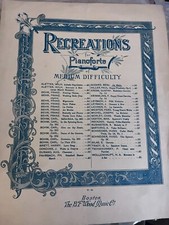 Au Matin Benj Godard for Pianoforte BF Wood Music Co sheet music