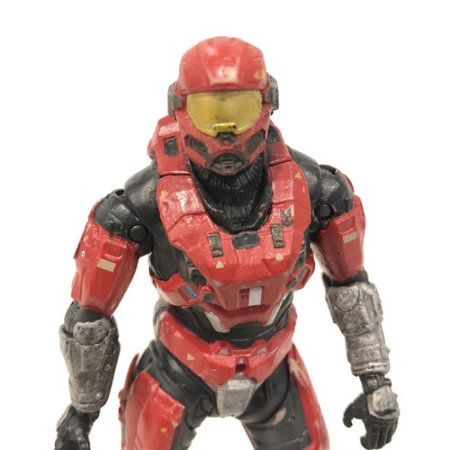 SET OF 2 HALO REACH SPARTAN RED & WHITE HAZOP MARK VI 5" FIGURE MCFARLANE SERIES - Foto 3 di 6