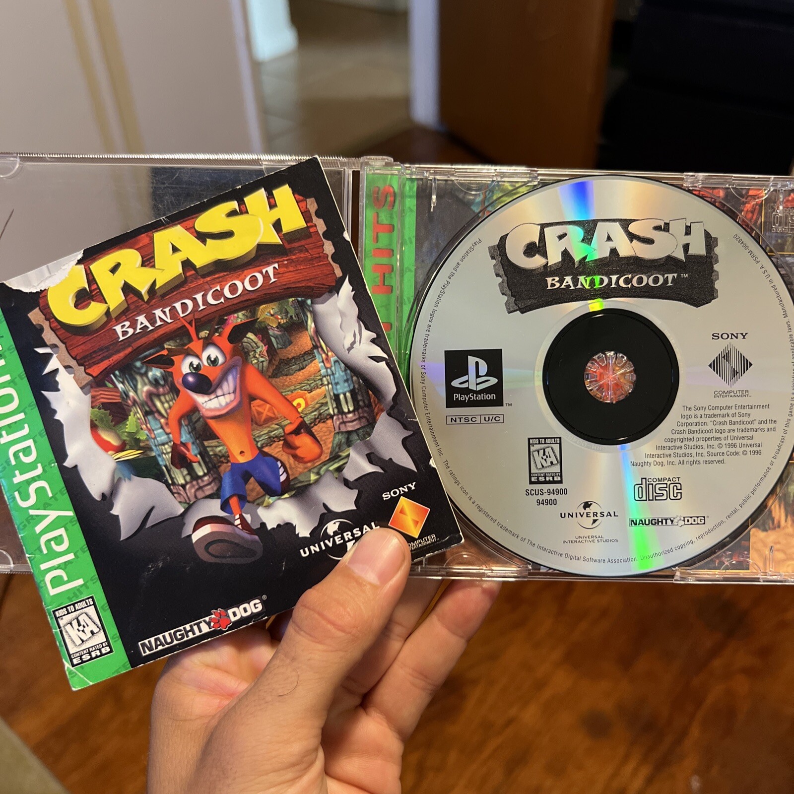 Crash Bandicoot (PlayStation 1, 1996) eBay