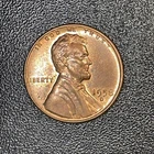 1958 D Uncirculated BU Lincoln Wheat Cent Copper Penny