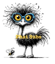 Sublimation Print Smart Ostrich Ready to Press Heat Transfer