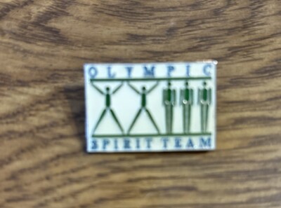 1984 Olympics Pin Olympic Spirit Team  1/2''T