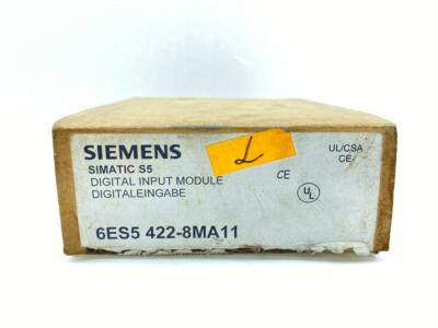 SIEMENS SIMATIC S5 6ES5 422-8MA11 DIGITAL INPUT MODULE E-STAND: 01