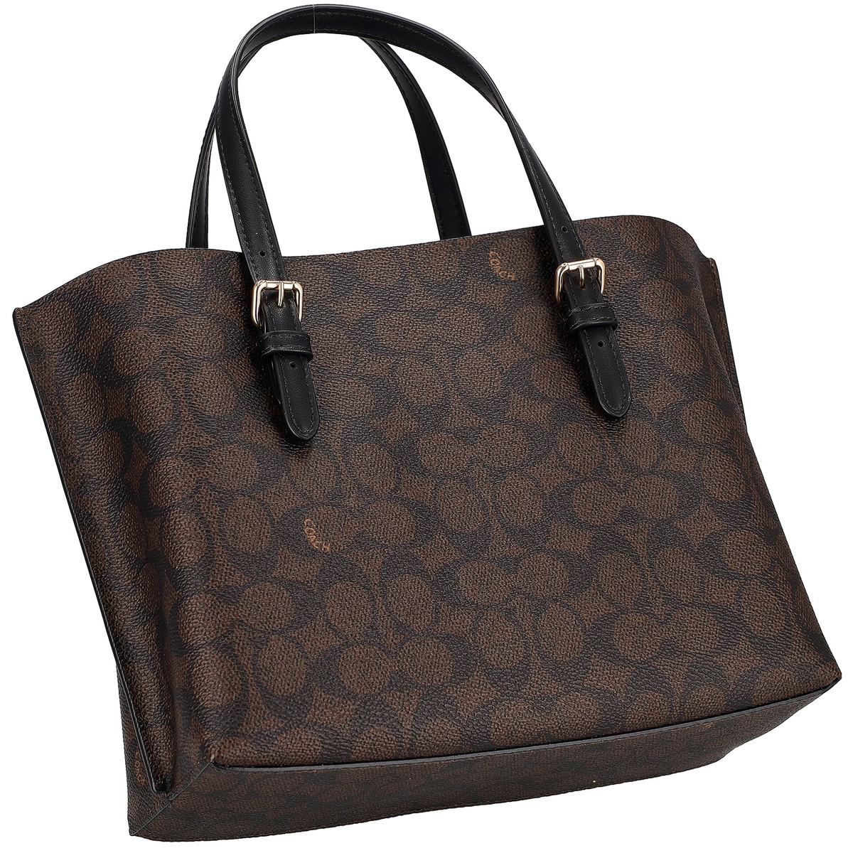 Coach Outlet 20206 美品 COACH コーチ MOLLIE TOTE モリー メタルロゴ 