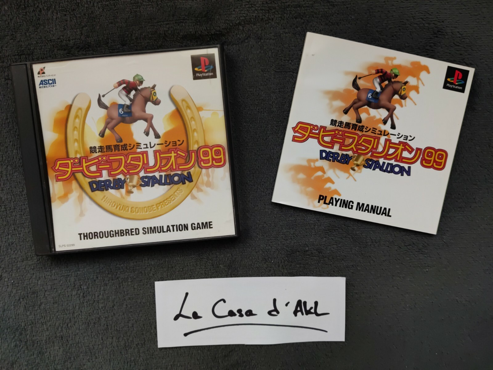 PS1 PLAYSTATION 1 JAP - NTSC-J - Derby Stallion 99