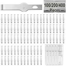 100/200/400* Exacto Knife Blades #17 Hobby Knife Replacement Blades Refills USA
