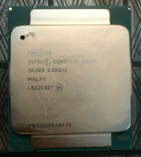 Intel Core i7-5820k SR20S 3.30GHz CPU