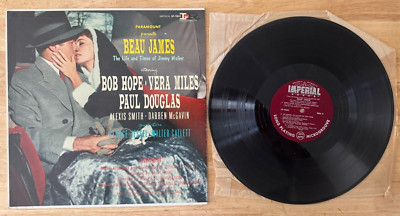 33 12'' LP MOVIE SOUNDTRACK BEAU JAMES BOB HOPE VERA MILES PAUL DOUGLAS