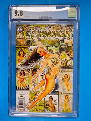 YOIKS! CGC 9.8 MINT~ CAVEWOMAN COVER GALLERY # 4 Comic ~ 2011 BUDD ROOT ~ SEXXY