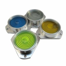 Spirit Level Bubble Precision 48 x 35 x 13mm Metal Glass Engineering Quality UK