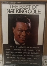 Cassette Tape The Best Of Nat King Cole Cassette Classic Songs Ramblin Rose