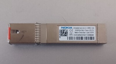 Nokia | 3FE46901AC | XGS-PON ONU I-Temp 1270 TX SFP Transceiver Module