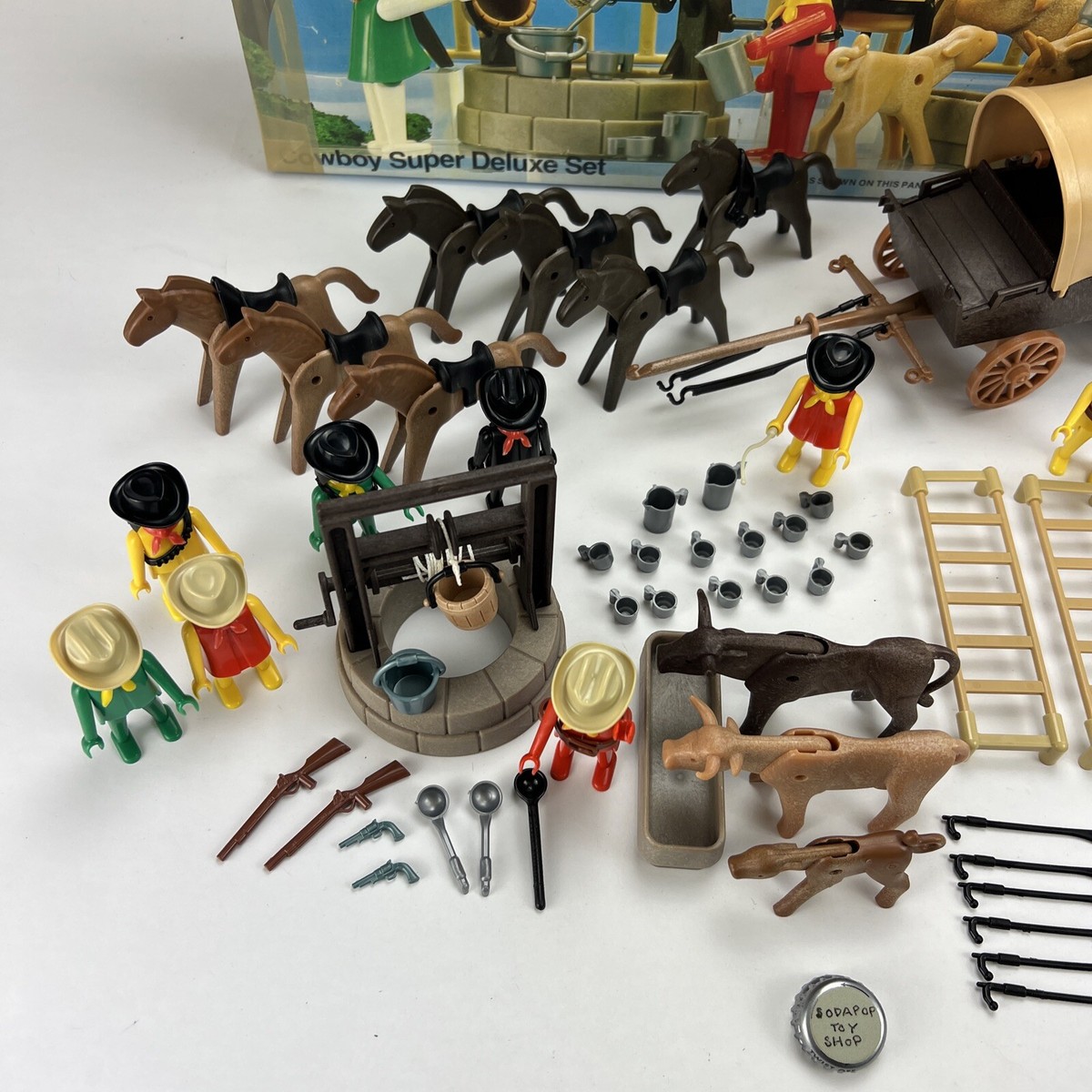 Playmobil System Cowboy Super Deluxe Set 1974 1976 set 1004
