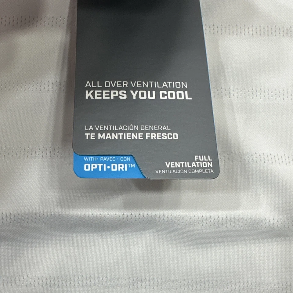 Camisa Polo Callaway Mujer Grande Blanca Opti Dri Performance Golf SAS Logo Exterior Foto 4 de 4