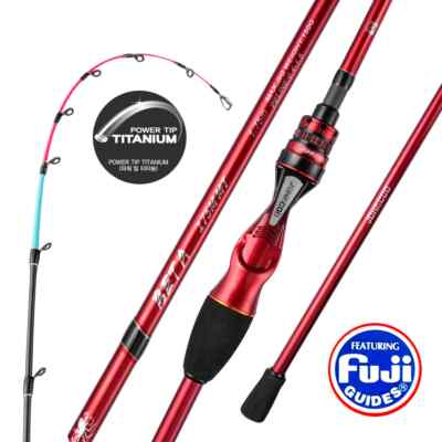 Sea Fishing Rod 175M MT Cuttlefish Rod Metal Tip Octopus Fishing