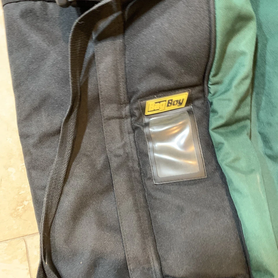 Сумка мальчика на колесиках путешествий чехол мягкий черный /greenTravel сумки для гольфа колеса - Изображение 3 из 4