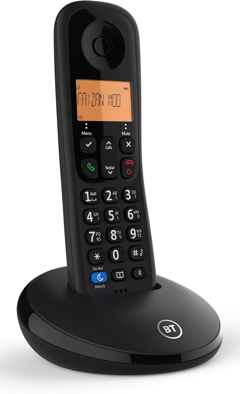 BT Everyday Cordless Landline House Phone with Basic Call Blocker, Single Pack
