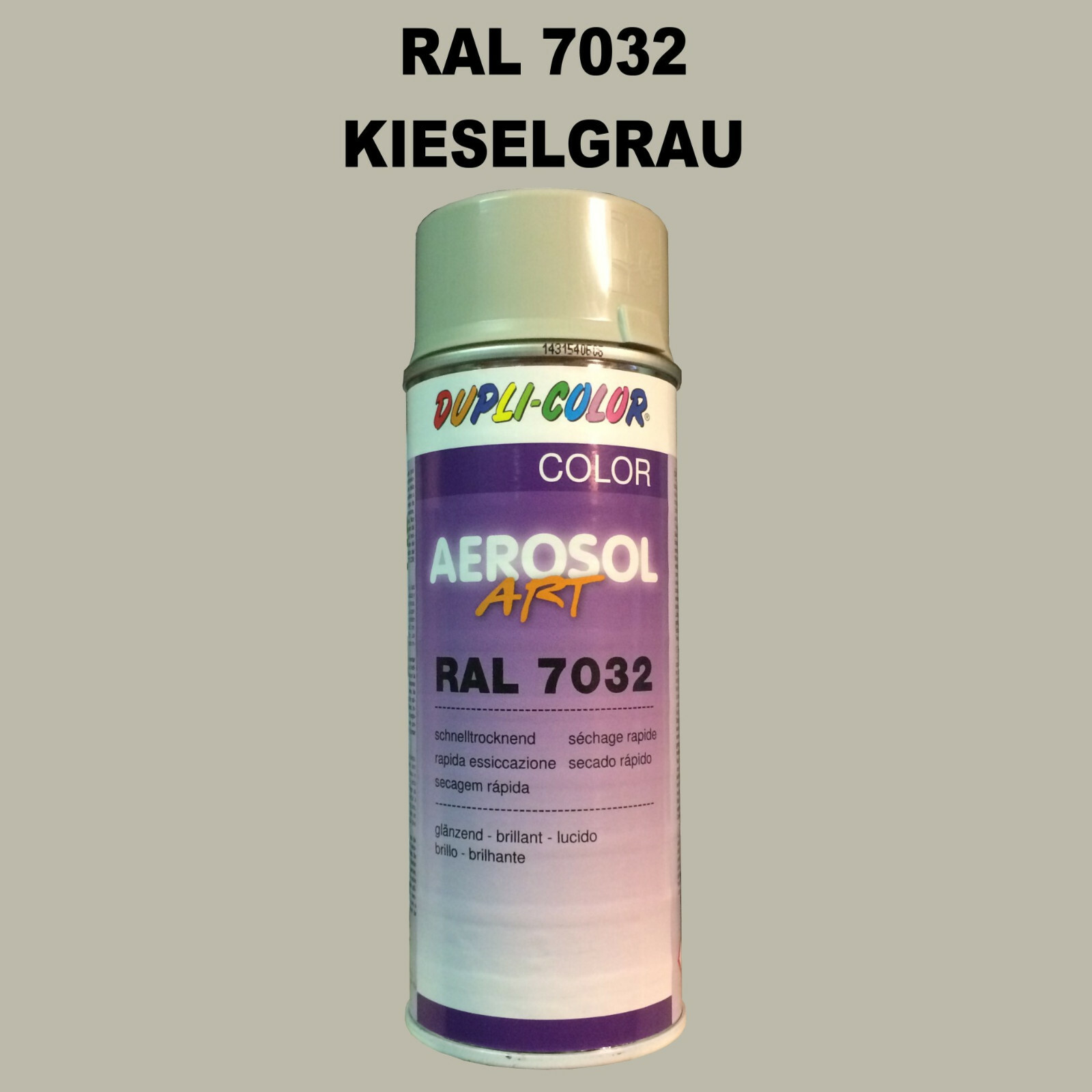 TRISTARcolor RAL 8019 Graubraun Spraydose – 400 Ml, Glänzend | Schnelltrocknend, Made In Germany