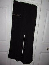 No Boundaries Stretch Junior Black Pants-Solid Black-Casual