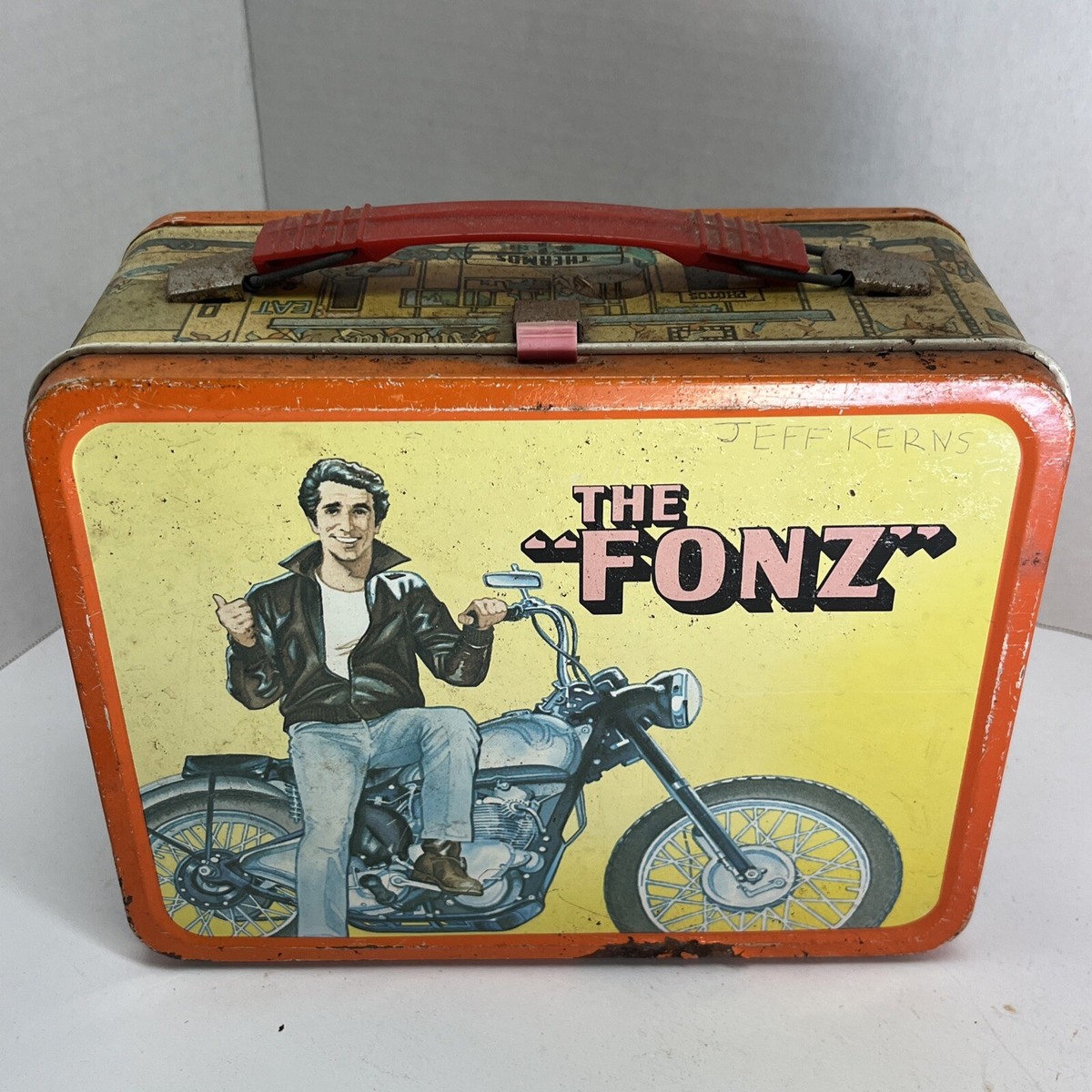 Happy Days Lunchbox Lunch Box Fonz 1976 No Thermos LB1 | eBay