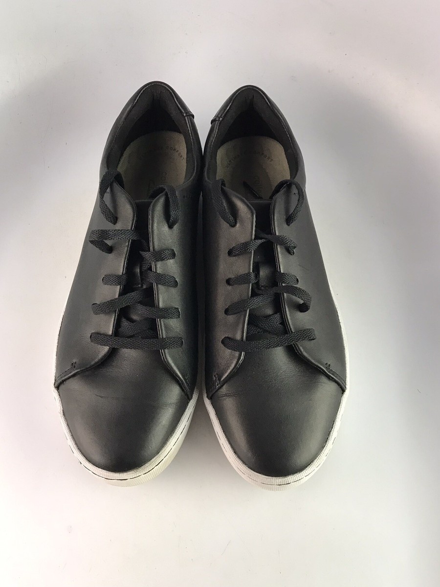 Clarks Women's Pawley Springs Sneakers | Leather & Suede Casual Shoes With Ortholite Footbed - View #7