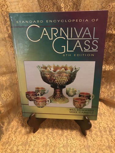 Standard Encyclopedia of Carnival Glass 6th Edition (Hardcover, 1998) - Foto 1 di 8