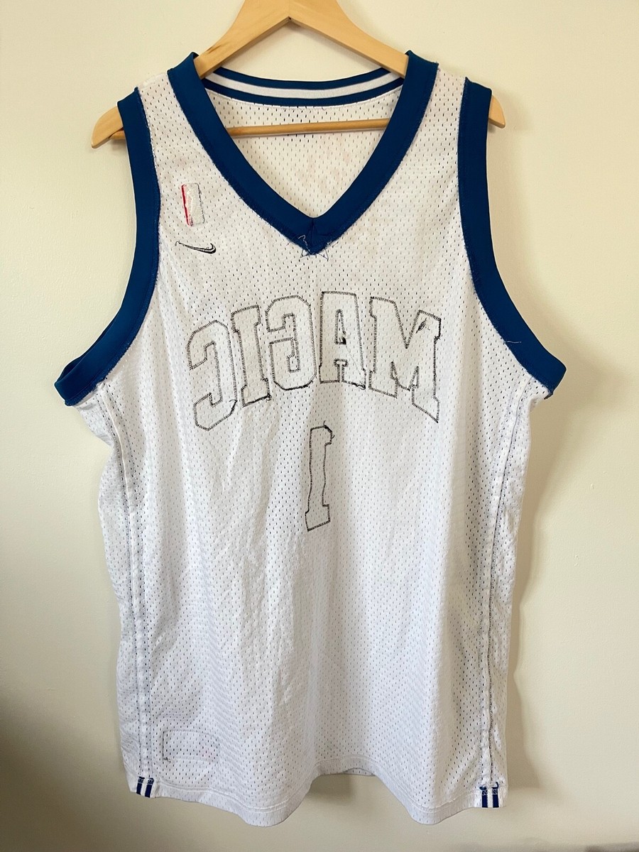 希少ORLANDO Magic McGrady ゲームシャツ XXL Vintage Tracy McGrady Orlando Magic Champion Stars Jersey Sz