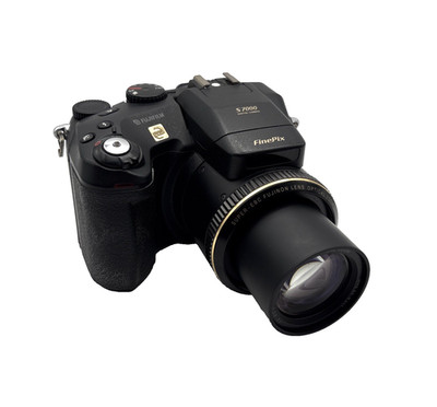 Vintage Fuji FinePix S7000   Powers On, LCD Fault
