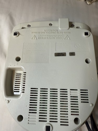 Black/white Sony Dream Machine FM/AM Radio CD Player Dual Alarm Clock ICF-CD815 - Picture 6 of 7