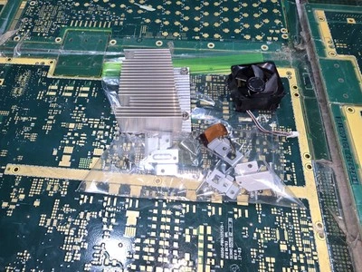 Nintendo Wii U WUP-101 (02) Inner MB Screws, Fan and Heatsink ONLY-Clean-READ - Image 1 of 4