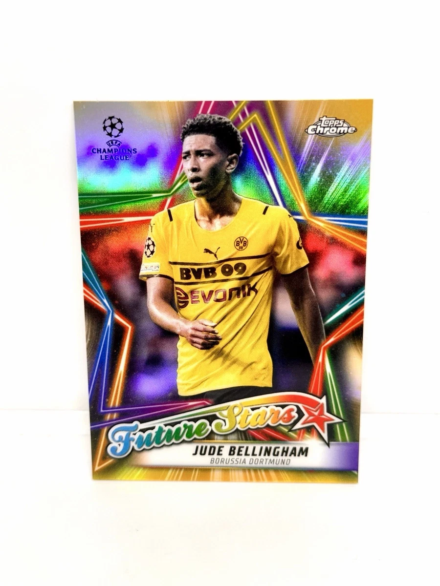 Topps Chrome UCL Jude Bellingham #FS-3 Trading Card 2021-22 for