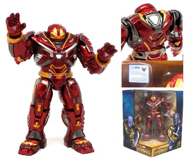 ZD Marvel Avengers 8'' Hulkbuster MK49 LED-Licht Actionfigur Modell...