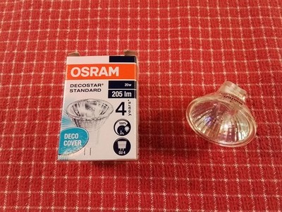 Stückpreis Osram Halogen 205lm Decostar 35S 20W 44890 WFL 12V 36° GU4 Neu+OVP