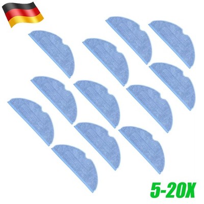20X Wischtücher für Xiaomi Roborock S8 S7 T7 S7 Ersatztuch Wischmop Staubsauger