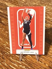 2024 panini instant WNBA A'Ja Wilson the logo /2832 sp Las Vegas aces #TL-1