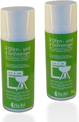 Ha-Ra 2er Set Ofen- & Grillreiniger 400ml I ergiebiger & fettlösender Backofen