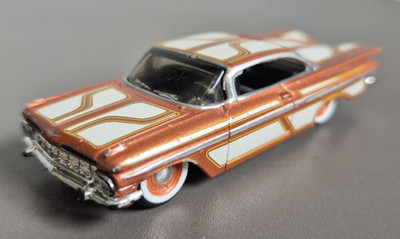 Maisto 1959 Chevrolet Impala Bronze Kupfer Maßstab 1:64 Diecast Modellauto 80mm Rarität