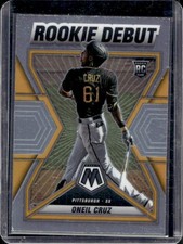 2022 Panini Mosaic Oneil Cruz Debut RC #RD-5 Pirates Rookie