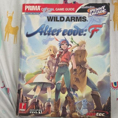 Prima Games Wild Arms Alter Code F Strategy Guide Detailed Maps Rudy 2005