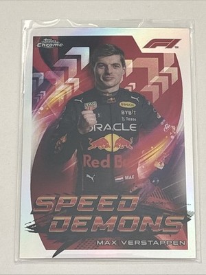 2022 Topps Chrome Formula 1 - Speed Demons Max Verstappen #SD-MV