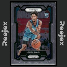 Leaky Black - #284 - Rookie Card - Base - Panini Prizm - Basketball - EX