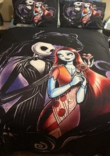 NIGHTMARE BEFORE CHRISTMAS Duvet Cover full/queen  2 Pillow Shams