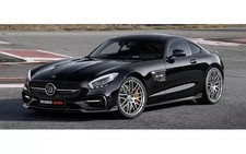[Used] Mini car 1/18 BRABUS 600 AUF BASIS Mercedes-Benz AMG GT S 2015 (Black)