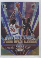 2021-22 Panini Donruss Optic Air Defense Purple Prizm Bam Adebayo #4 04l0